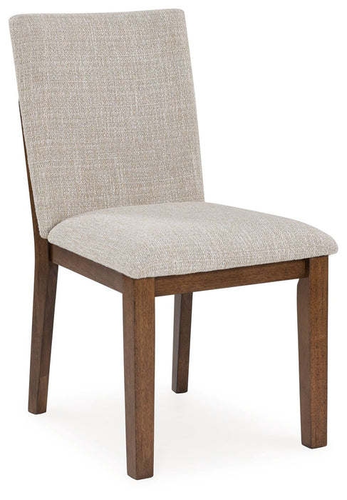 Kraeburn - Beige / Brown - Dining Upholstered Side Chair (Set of 2) - Tallahassee Discount Furniture (FL)