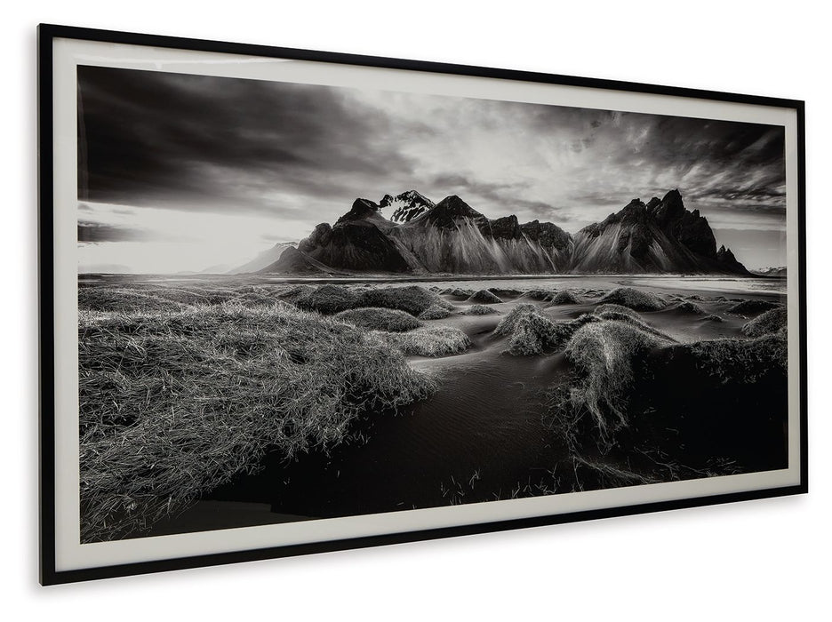 Delstone - Black / White - Wall Art - Tallahassee Discount Furniture (FL)