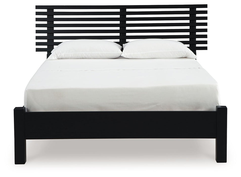 Danziar - Slat Panel Bed With Low Footboard - Tallahassee Discount Furniture (FL)