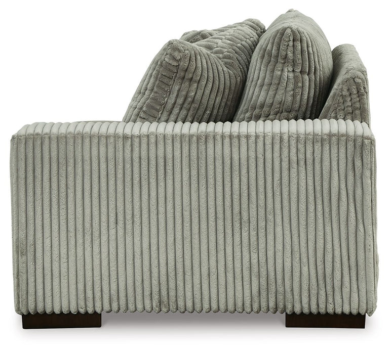 Lindyn - Fog - RAF Corner Chair - Tallahassee Discount Furniture (FL)