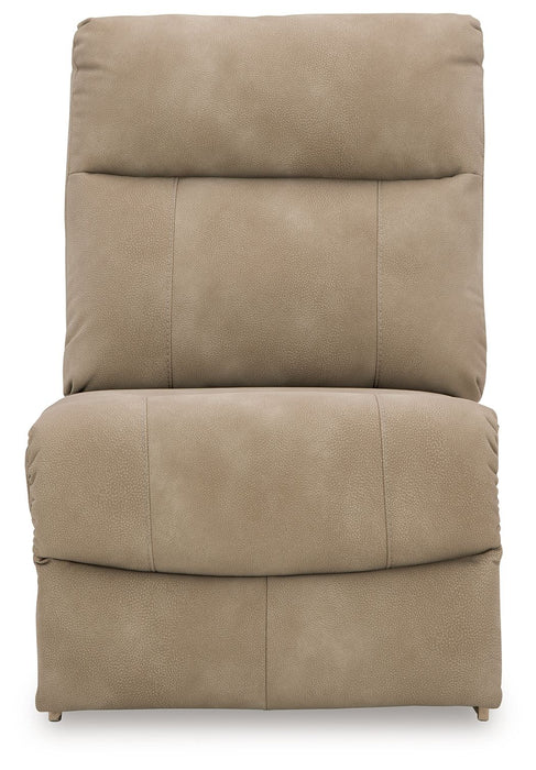 Next-gen Durapella - Sand - Armless Chair - Tallahassee Discount Furniture (FL)