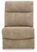 Next-gen Durapella - Sand - Armless Chair - Tallahassee Discount Furniture (FL)