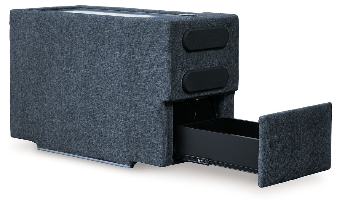 Modmax - Ink - Console With Audio System - Tallahassee Discount Furniture (FL)