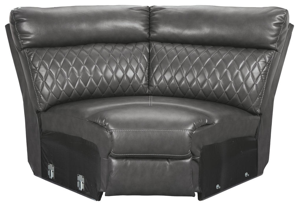 Samperstone - Gray - Wedge - Tallahassee Discount Furniture (FL)