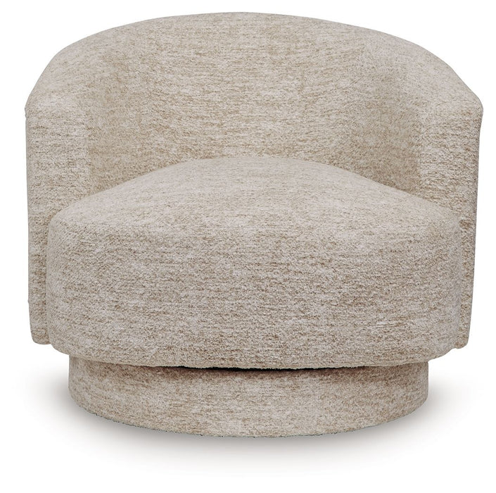 Wardsor - Stone - Swivel Chair - Tallahassee Discount Furniture (FL)