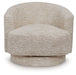 Wardsor - Stone - Swivel Chair - Tallahassee Discount Furniture (FL)