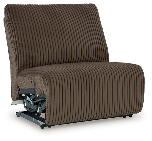 Top Tier - Chocolate - Armless Recliner - Tallahassee Discount Furniture (FL)
