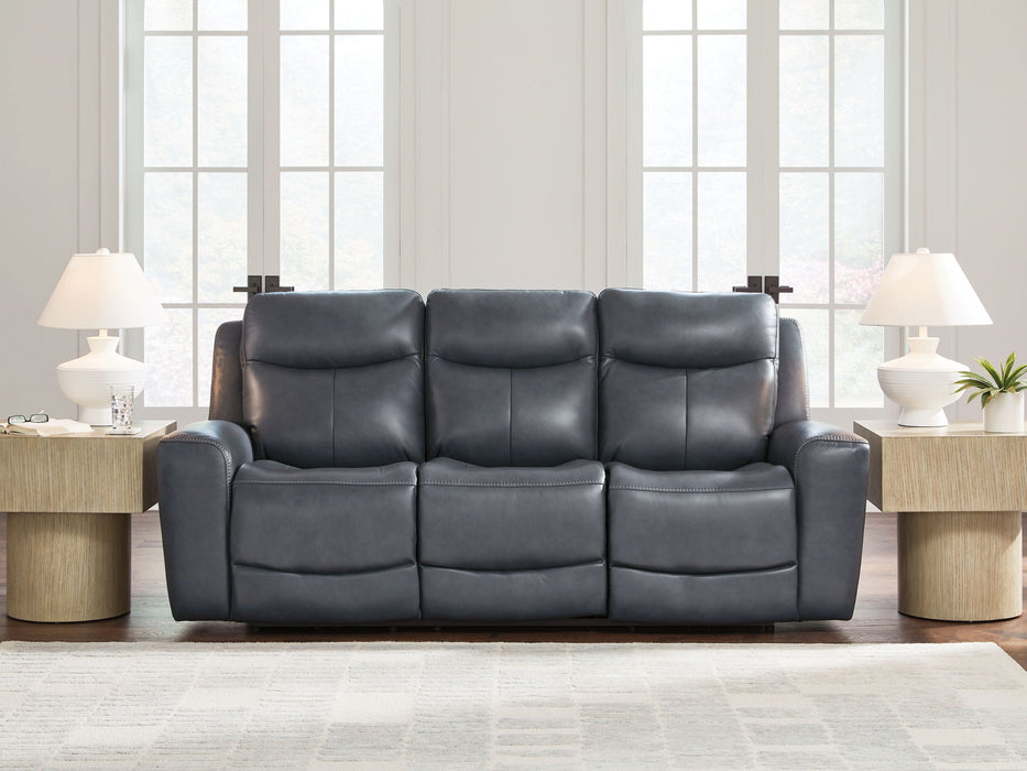 Next Move - Power Reclining Sofa With Adjustable Headrest - Tallahassee Discount Furniture (FL)