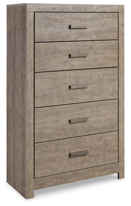 Culverbach - Five Drawer Chest - Gray - Tallahassee Discount Furniture (FL)