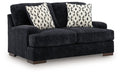 Whitmore Manor - Loveseat - Black Pearl - Tallahassee Discount Furniture (FL)