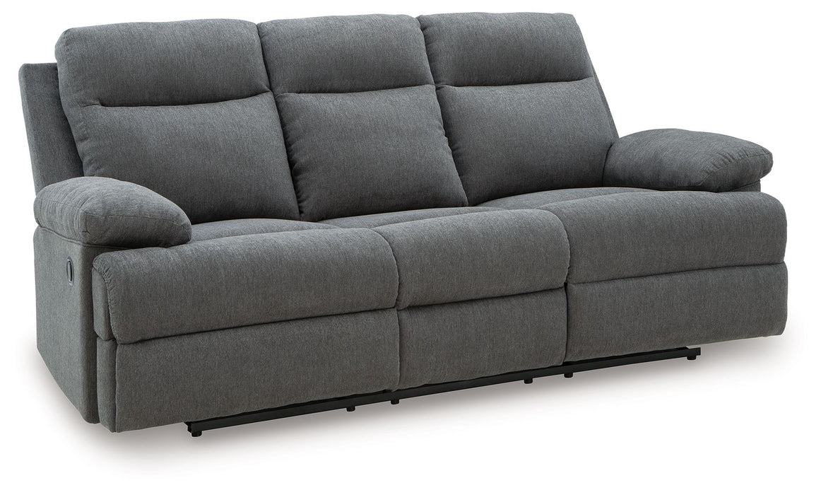 Side-Swipe - Reclining Sofa With Drop Down Table - Tallahassee Discount Furniture (FL)