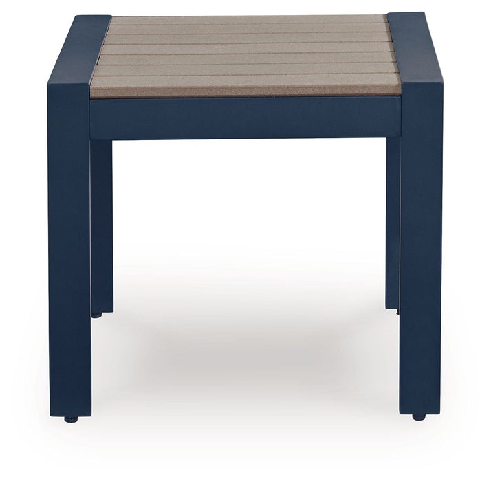 East Beach - Blue - Rectangular Cocktail Table - Tallahassee Discount Furniture (FL)