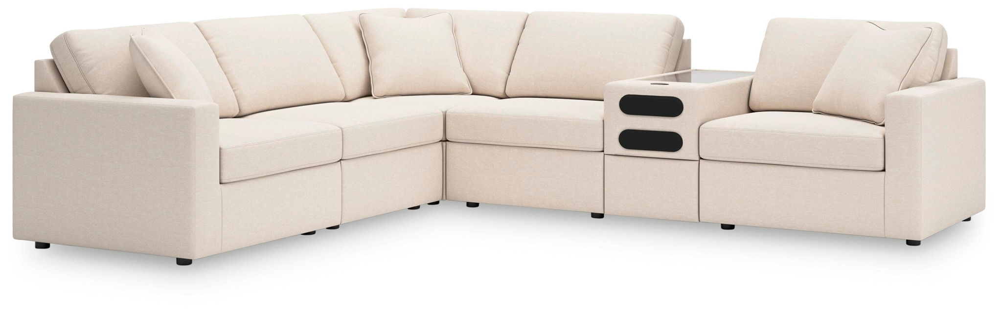 Modmax - Sectional - Oyster - Tallahassee Discount Furniture (FL)