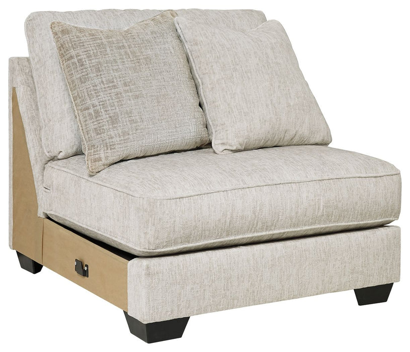 Rawcliffe - Parchment - Armless Chair - Tallahassee Discount Furniture (FL)