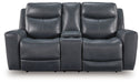 Next Move - Power Reclining Loveseat With Console / Adjustable Headrest - Tallahassee Discount Furniture (FL)