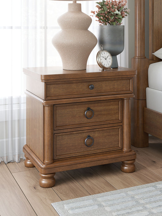 Rowlenstown - Three Drawer Night Stand - Tallahassee Discount Furniture (FL)