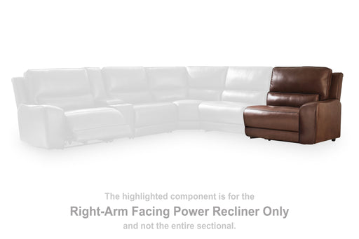DeepWakes - RAF Zero Wall Power Recliner - Canyon - Tallahassee Discount Furniture (FL)