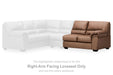 WillowBend - Caramel - RAF Loveseat - Tallahassee Discount Furniture (FL)