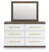 Kendanport - Six Drawer Dresser - Tallahassee Discount Furniture (FL)