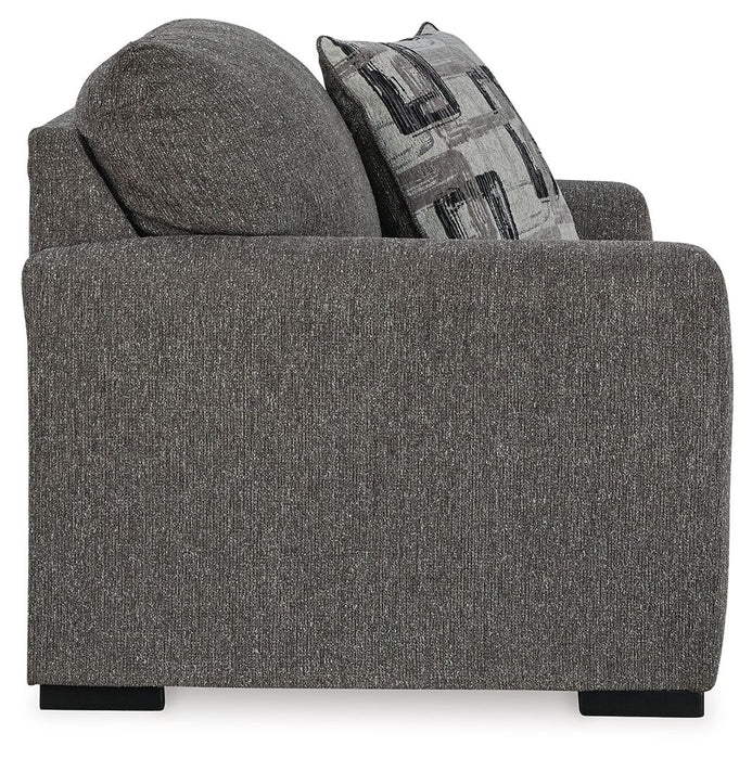 Gardiner - 2 Pc. - Chair And A Half, Ottoman - Pewter - Tallahassee Discount Furniture (FL)