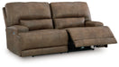 Beckley Place - Earth - 2 Seat Power Reclining Sofa With Adjustable Headrest - Tallahassee Discount Furniture (FL)