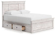 Makidern - Panel Storage Bed With Under Bed Storage Unit - Tallahassee Discount Furniture (FL)