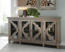 Fossil Ridge - Gray - Accent Cabinet - Tallahassee Discount Furniture (FL)