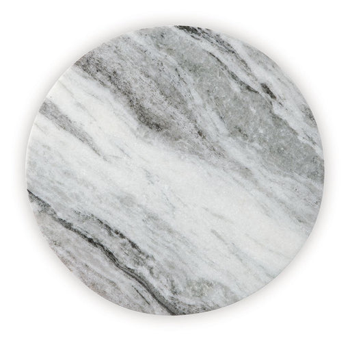 Keithwell - Gray - Round Accent Table - Tallahassee Discount Furniture (FL)