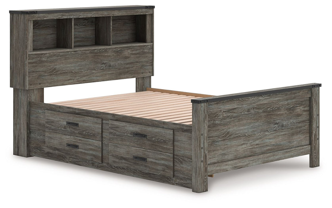 Frandern - Bookcase Panel Bed - Tallahassee Discount Furniture (FL)