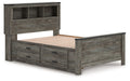 Frandern - Bookcase Panel Bed - Tallahassee Discount Furniture (FL)