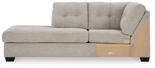 Mahoney - Pebble - Laf Corner Chaise - Tallahassee Discount Furniture (FL)