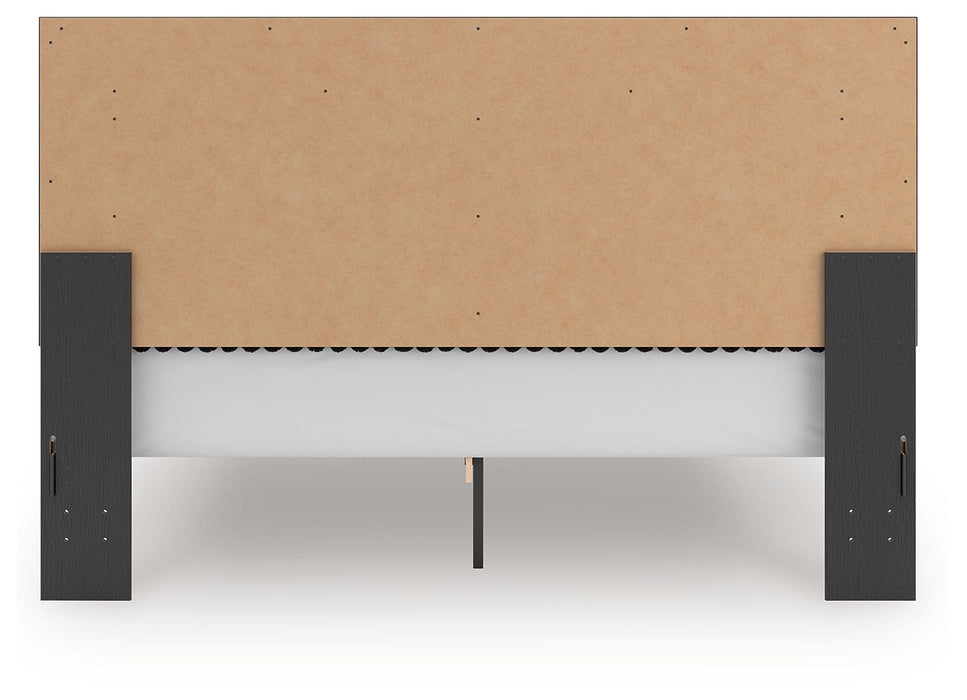 Zuraleus - Upholstered Panel Platform Bed With Roll Slats - Tallahassee Discount Furniture (FL)
