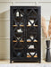 Christop - Accent Cabinet - Black / Brown - Tallahassee Discount Furniture (FL)