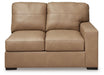 Bandon - Toffee - Raf Loveseat - Tallahassee Discount Furniture (FL)