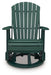 Shell Beach - Swivel Glider Chair - Green - Tallahassee Discount Furniture (FL)