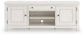 Robbinsdale - Extra Large TV Stand - Antique White - Tallahassee Discount Furniture (FL)