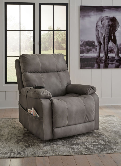 Next-Gen Durapella - Power Lift Recliner - Tallahassee Discount Furniture (FL)