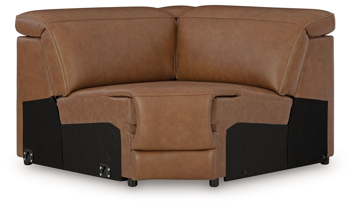 Magic Man - Caramel - Wedge With Manual Headrest - Tallahassee Discount Furniture (FL)