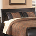 Huey Vineyard - Queen Sleigh Headboard - Black - Tallahassee Discount Furniture (FL)