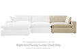 Elyza - RAF Corner Chair - Linen - Tallahassee Discount Furniture (FL)