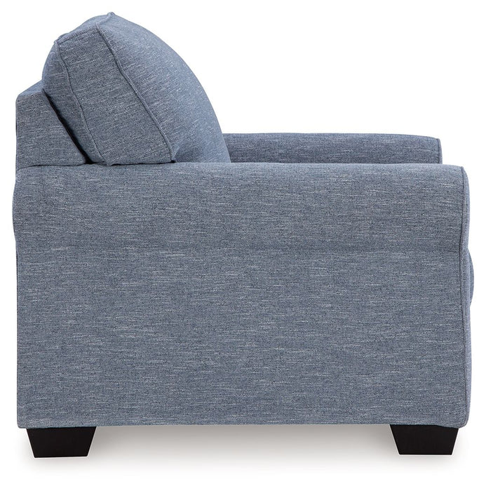 Carissa Manor - Denim - Chair - Tallahassee Discount Furniture (FL)