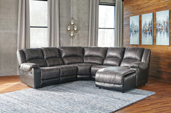 Nantahala 3-Piece Reclining Sectional with Chaise