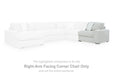 Stupendous - RAF Corner Chair - Alloy - Tallahassee Discount Furniture (FL)