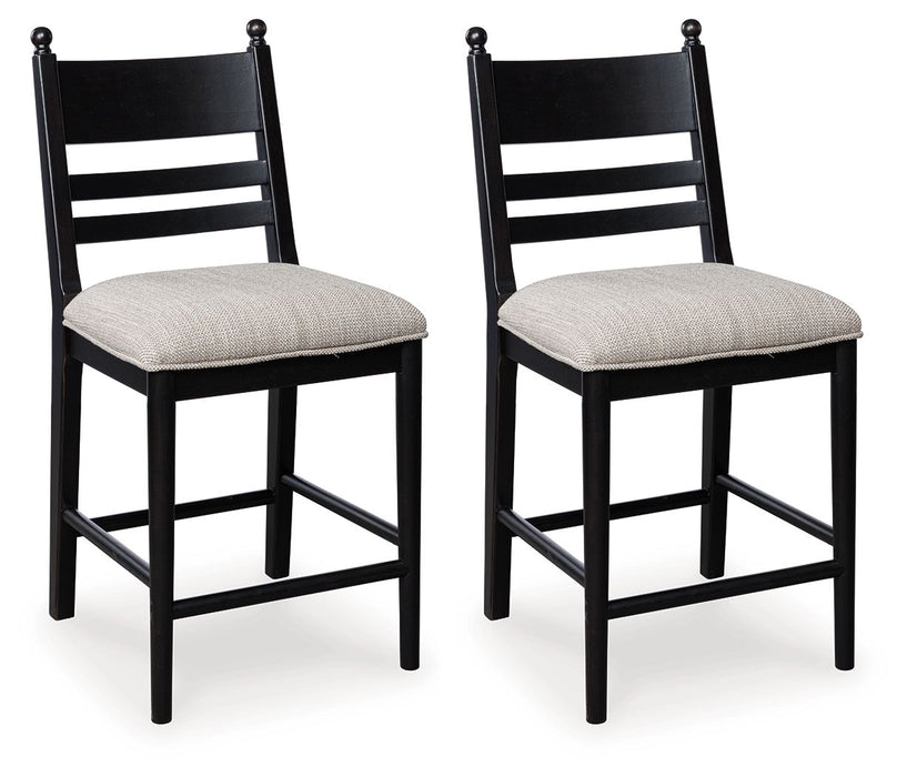 Greddinton - Upholstered Barstool (Set of 2) - Tallahassee Discount Furniture (FL)