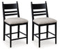Greddinton - Upholstered Barstool (Set of 2) - Tallahassee Discount Furniture (FL)
