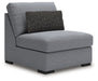 Bealton - Salt And Pepper - Armless Chair - Tallahassee Discount Furniture (FL)