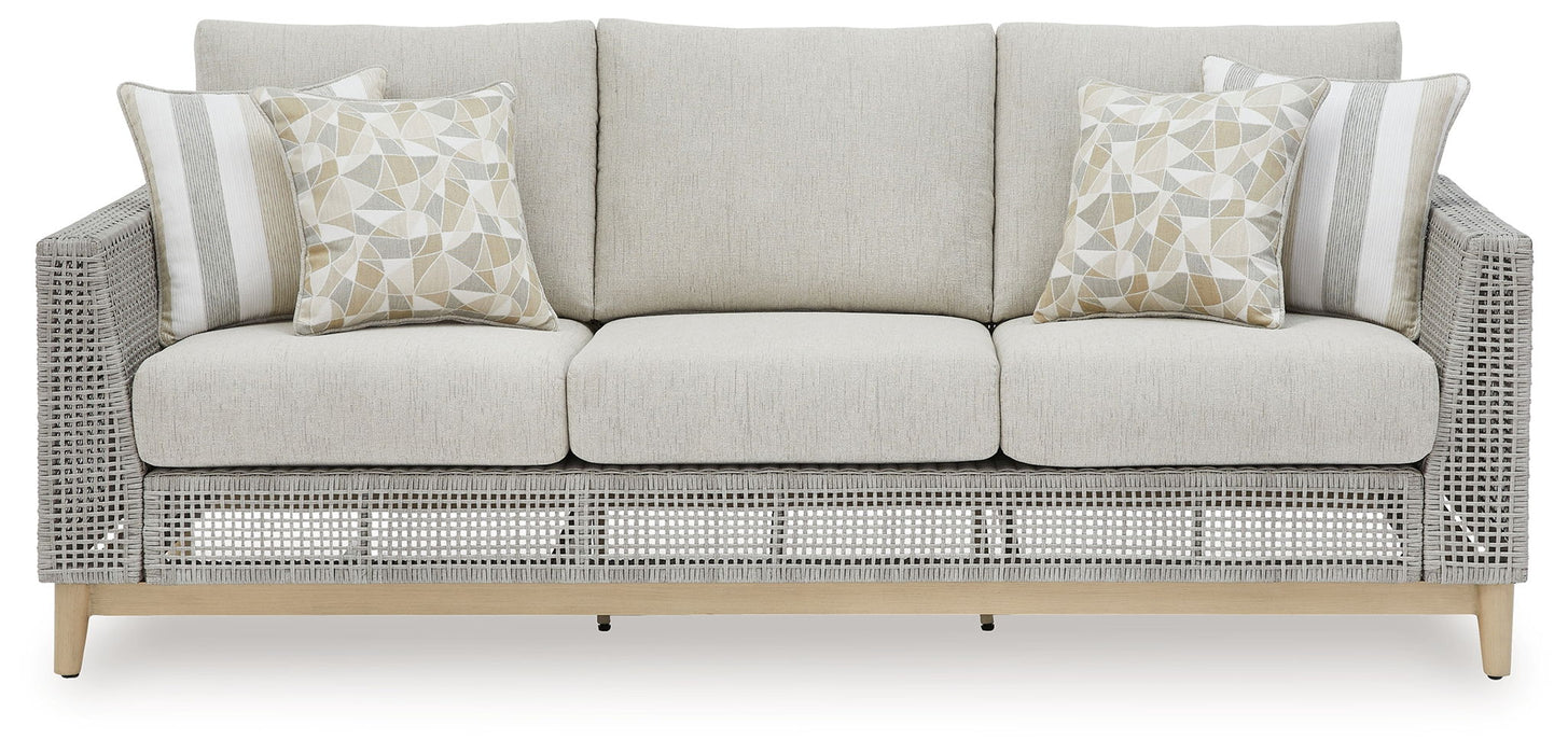 Seton Creek - 4 Pc. - Lounge Set - Gray - Tallahassee Discount Furniture (FL)