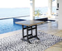 Fairen Trail - 5 Pc. - Counter Dining Set - Black / Driftwood - Tallahassee Discount Furniture (FL)