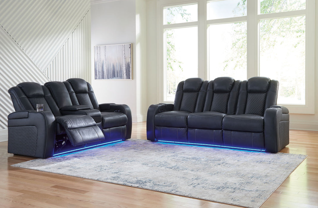 Fyne-dyme - Reclining Living Room Set - Tallahassee Discount Furniture (FL)