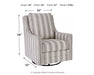 Kambria - Swivel Glider Accent Chair - Tallahassee Discount Furniture (FL)